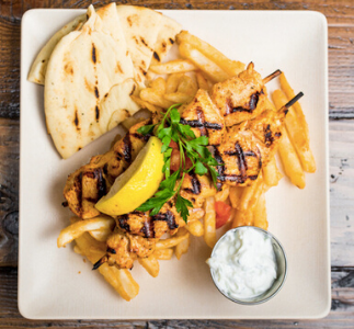 Grilled Chicken Souvlaki