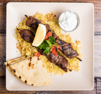 Grilled Steak Souvlaki